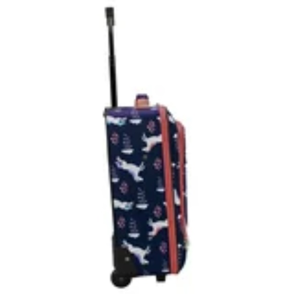 18" Kids Pilot Case Carry-on Luggage Suitcase, UNICORN NEW w/ wheels - Picture 2 of 6